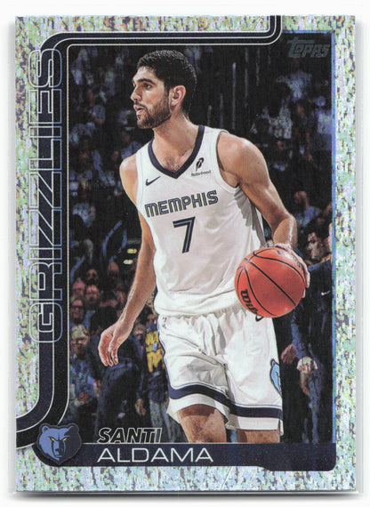 2025-26 Topps #187 Santi Aldama Holo Foil