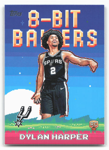 2025-26 Topps #8B-32 Dylan Harper 8-Bit Ballers