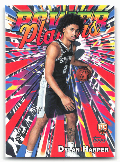2025-26 Topps #PP-17 Dylan Harper Power Players