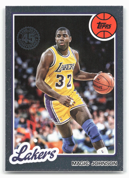 2025-26 Topps #80BK-3 Magic Johnson 1980-81 Topps Basketball