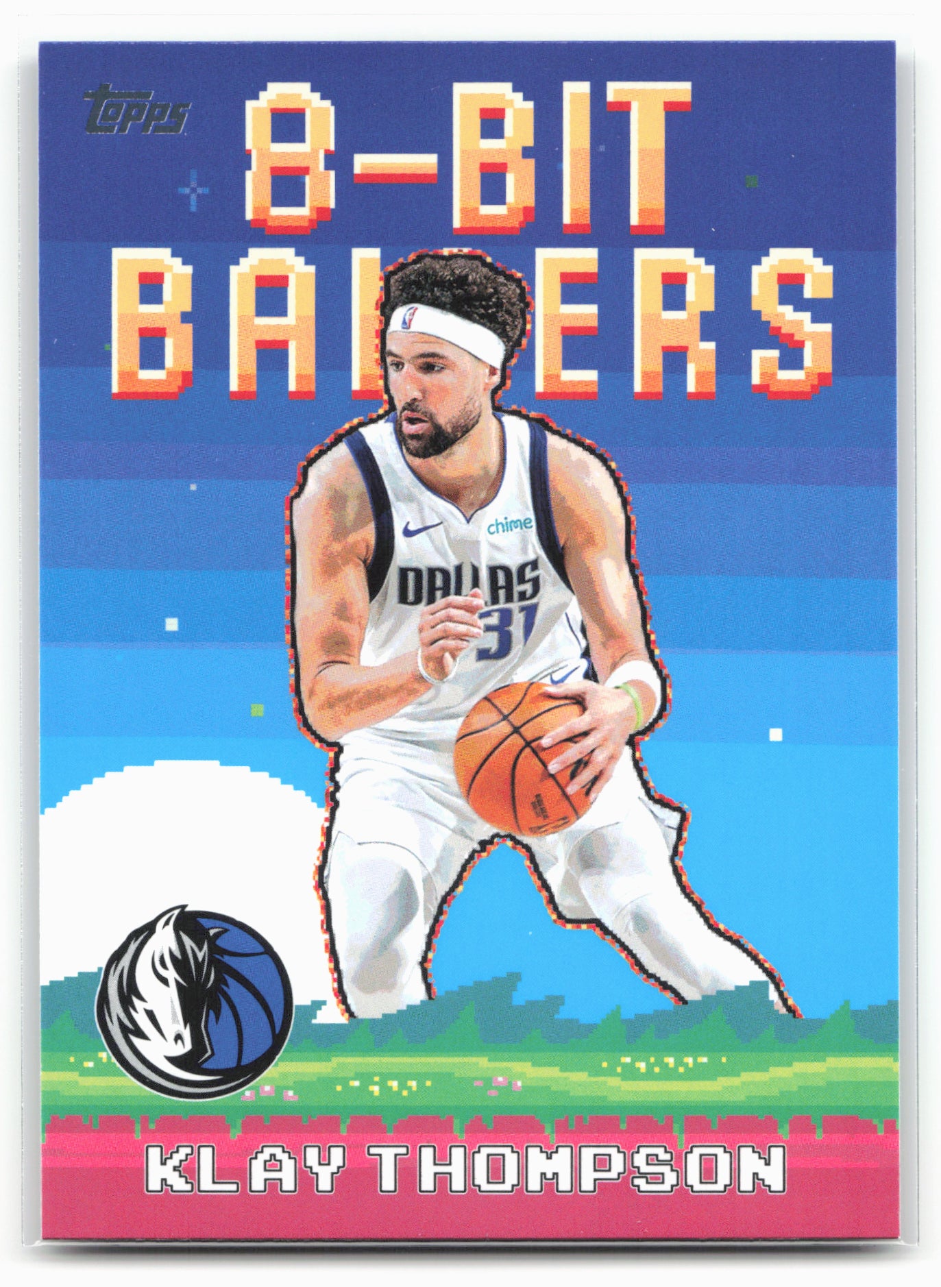2025-26 Topps #8B-15 Klay Thompson 8-Bit Ballers