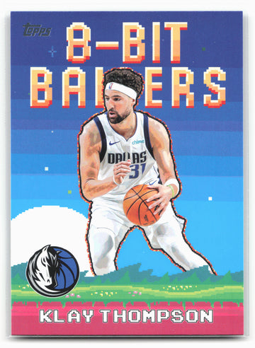 2025-26 Topps #8B-15 Klay Thompson 8-Bit Ballers
