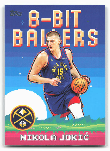2025-26 Topps #8B-20 Nikola Jokić 8-Bit Ballers