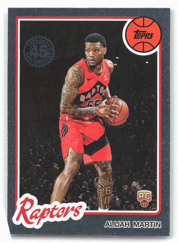 2025-26 Topps #80BK-82 Alijah Martin 1980-81 Topps Basketball