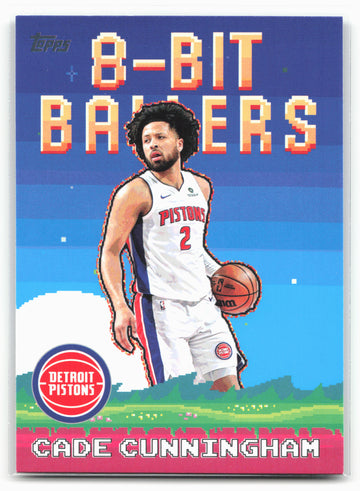 2025-26 Topps #8B-1 Cade Cunningham 8-Bit Ballers