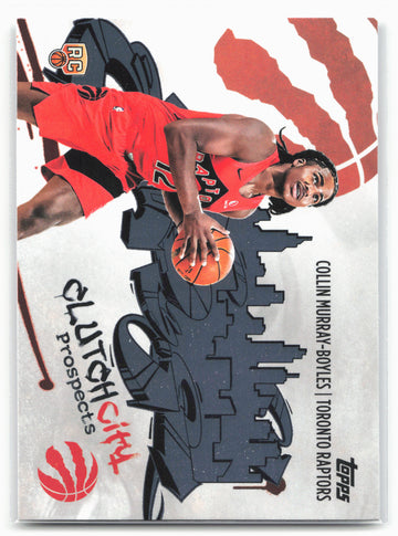 2025-26 Topps #CC-9 Collin Murray-Boyles Clutch City Prospects