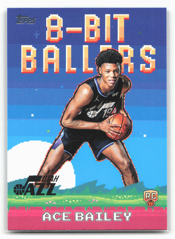 2025-26 Topps #8B-35 Ace Bailey 8-Bit Ballers
