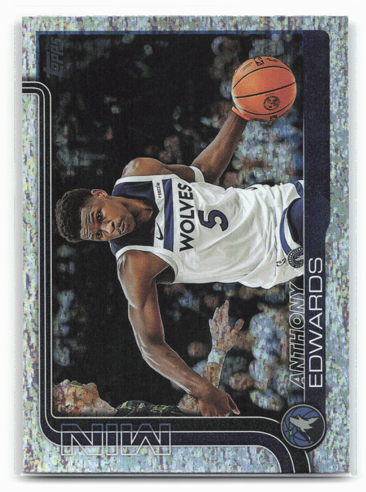 2025-26 Topps #108 Anthony Edwards Holo Foil