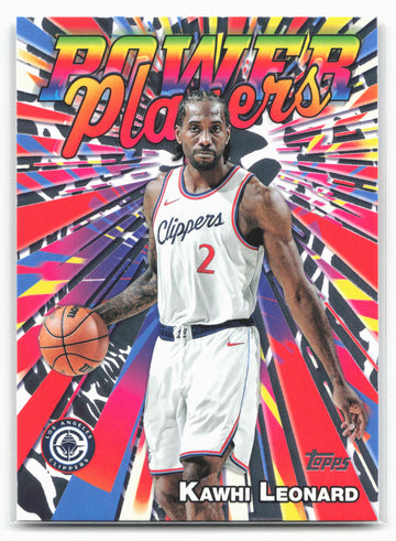 2025-26 Topps #PP-8 Kawhi Leonard Power Players