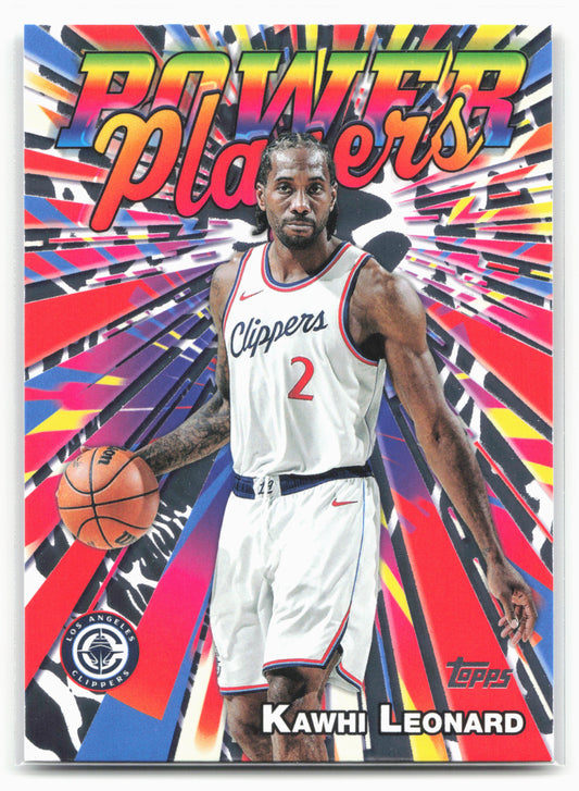 2025-26 Topps #PP-8 Kawhi Leonard Power Players