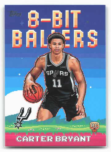 2025-26 Topps #8B-40 Carter Bryant 8-Bit Ballers