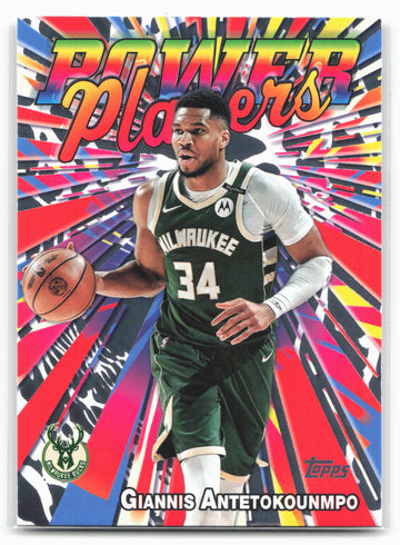 2025-26 Topps #PP-1 Giannis Antetokounmpo Power Players