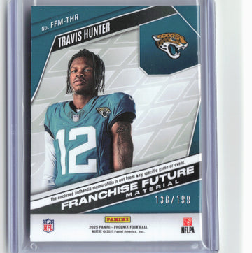 
2025 Phoenix Travis Hunter #FFM-THR Franchise Future 138/199