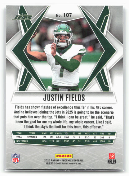 2025 Phoenix Justin Fields #107