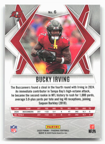 2025 Phoenix #6 Bucky Irving