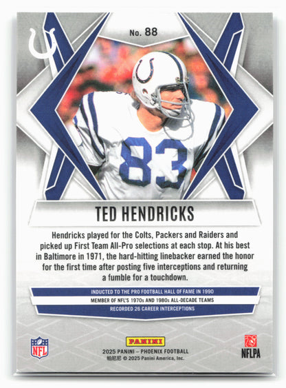 2025 Phoenix #88 Ted Hendricks