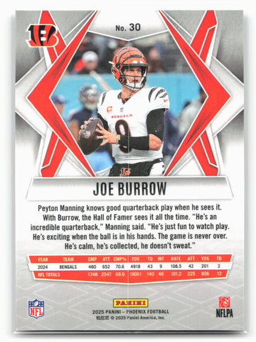 2025 Phoenix #30 Joe Burrow