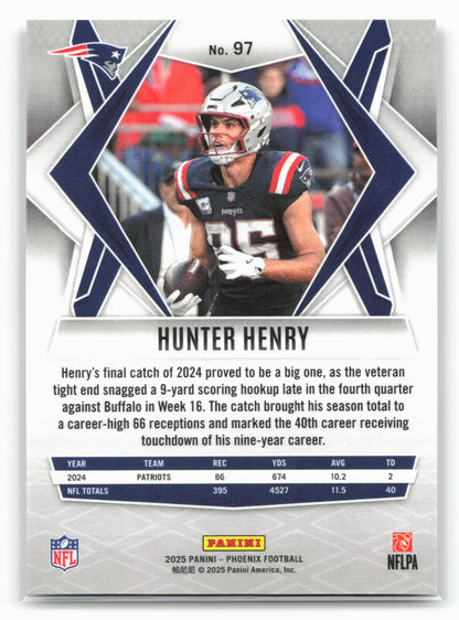 2025 Phoenix #97 Hunter Henry