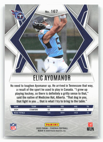 2025 Phoenix #167 Elic Ayomanor