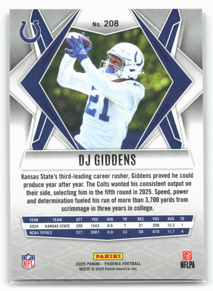 2025 Phoenix #208 DJ Giddens