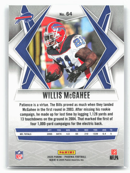2025 Phoenix #64 Willis McGahee