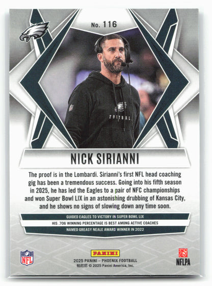 2025 Phoenix #116 Nick Sirianni