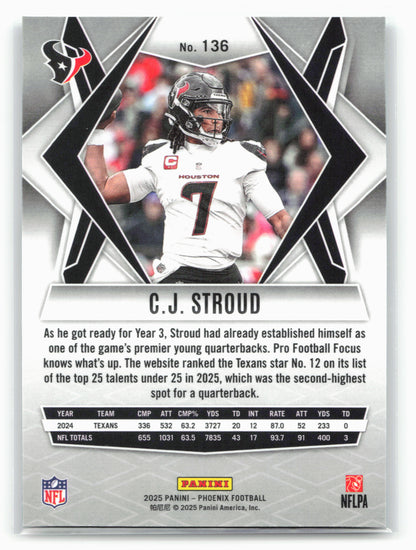 2025 Phoenix #136 CJ Stroud