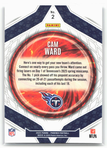 2025 Phoenix #2 Cam Ward Paragon