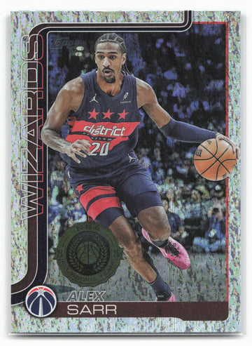 2025-26 Topps #96 Alex Sarr Holo Foil