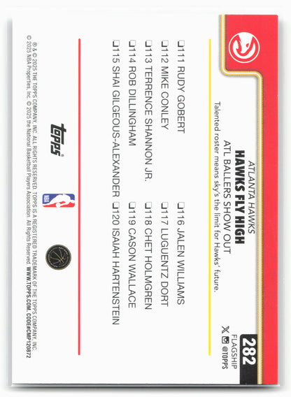 2025-26 Topps #282 Trae Young Holo Foil