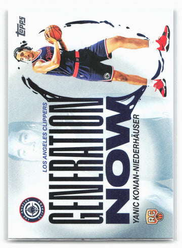 2025-26 Topps #GN-30 Yanic Konan-Niederhäuser Generation Now 23893