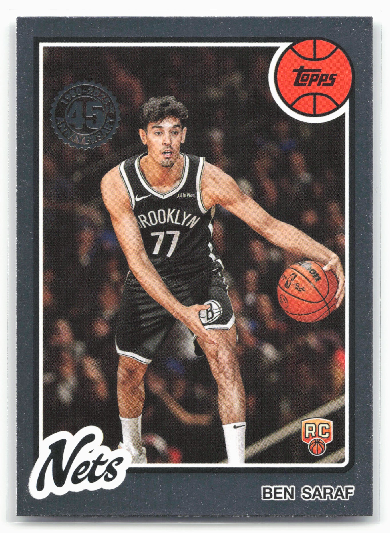 2025-26 Topps #80BK-72 Ben Saraf 1980-81 Topps Basketball 23899