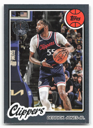 2025-26 Topps #80BK-45 Derrick Jones Jr. 1980-81 Topps Basketball 23902