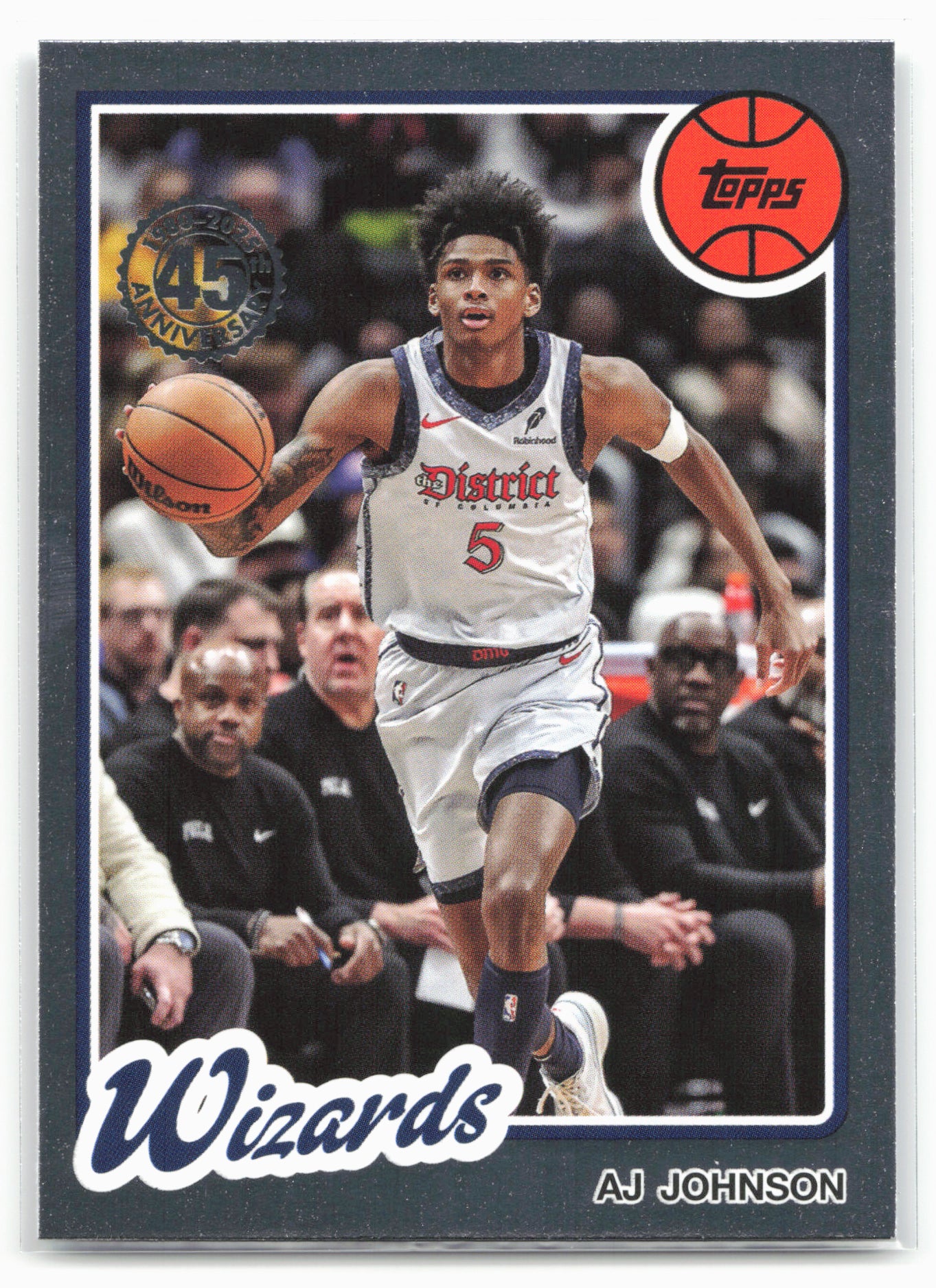 2025-26 Topps #80BK-18 AJ Johnson 1980-81 Topps Basketball 23905