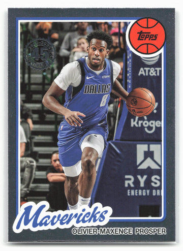 2025-26 Topps #80BK-47 Olivier-Maxence Prosper 1980-81 Topps Basketball 23907