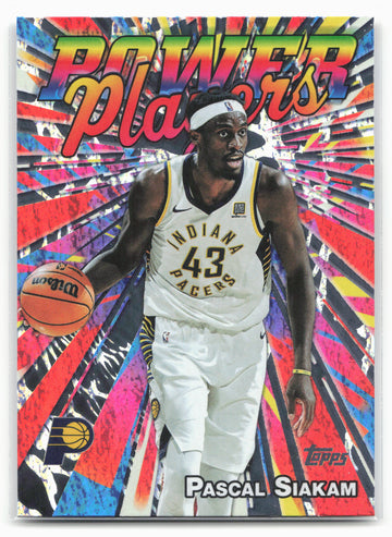 2025-26 Topps #PP-3 Pascal Siakam Power Players Holo Foil 23910