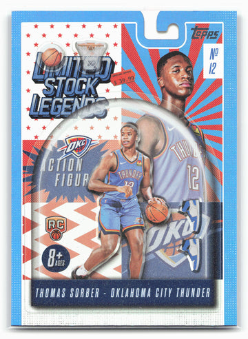 2025-26 Topps #LST-15 Thomas Sorber Limited Stock Legends