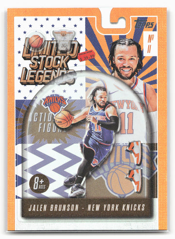 2025-26 Topps #LST-42 Jalen Brunson Limited Stock Legends