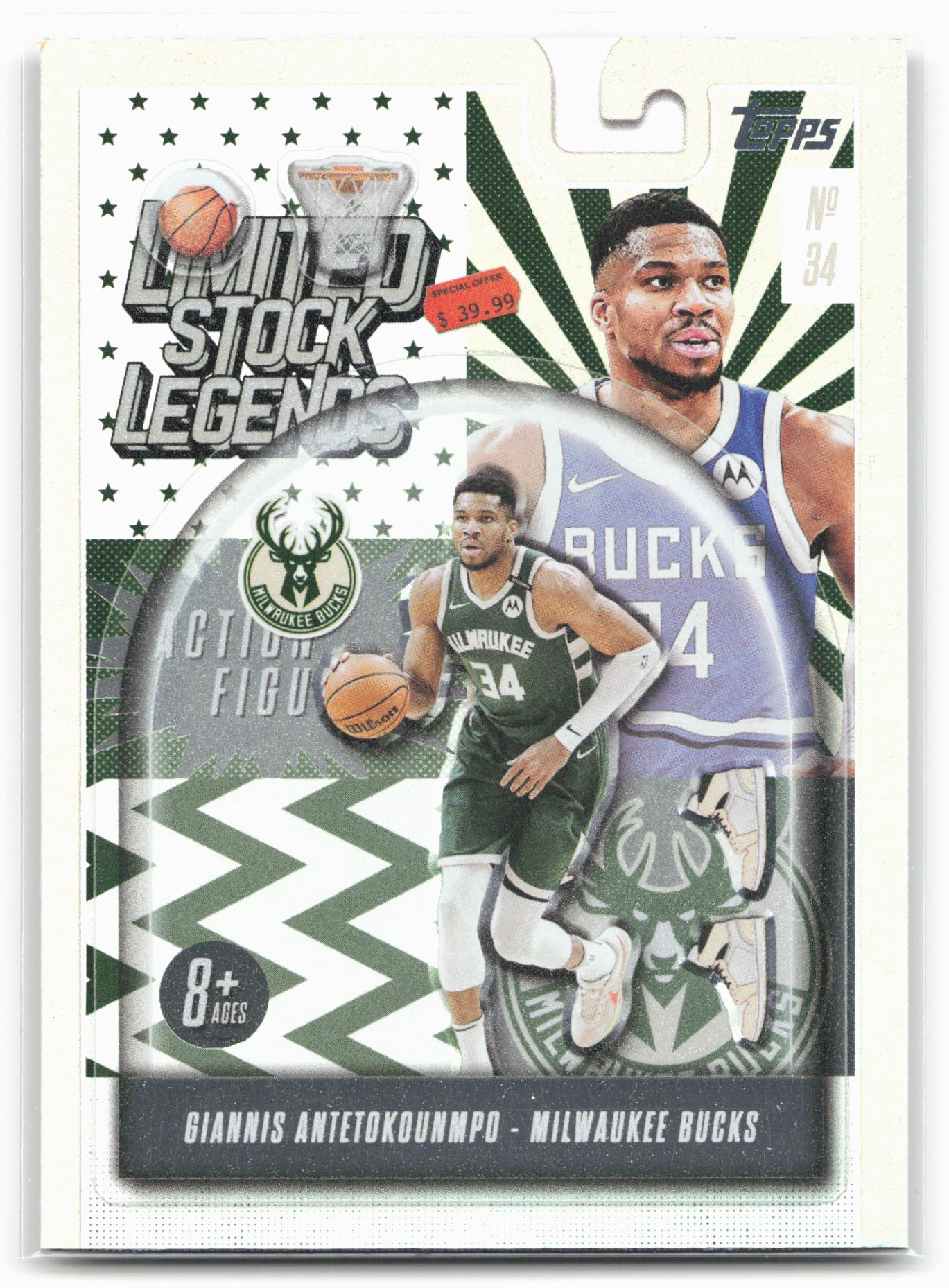 2025-26 Topps #LST-48 Giannis Antetokounmpo Limited Stock Legends