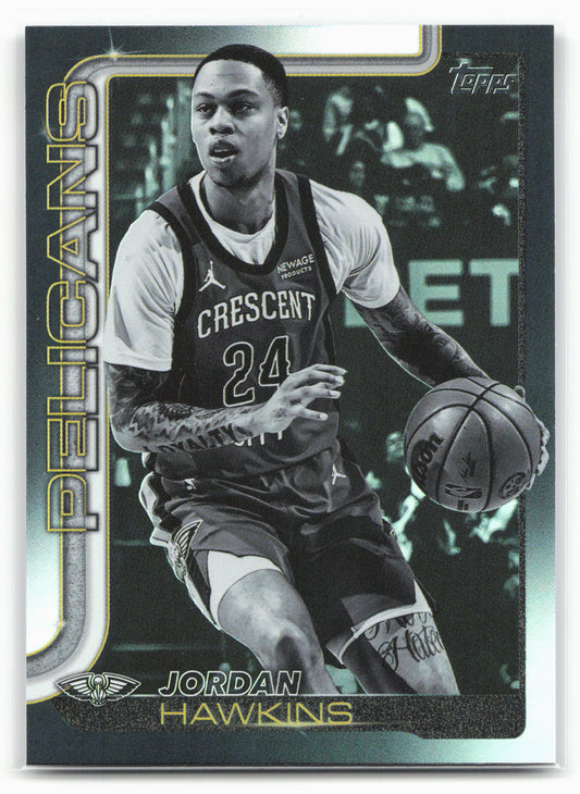 2025-26 Topps #194 Jordan Hawkins Blackout