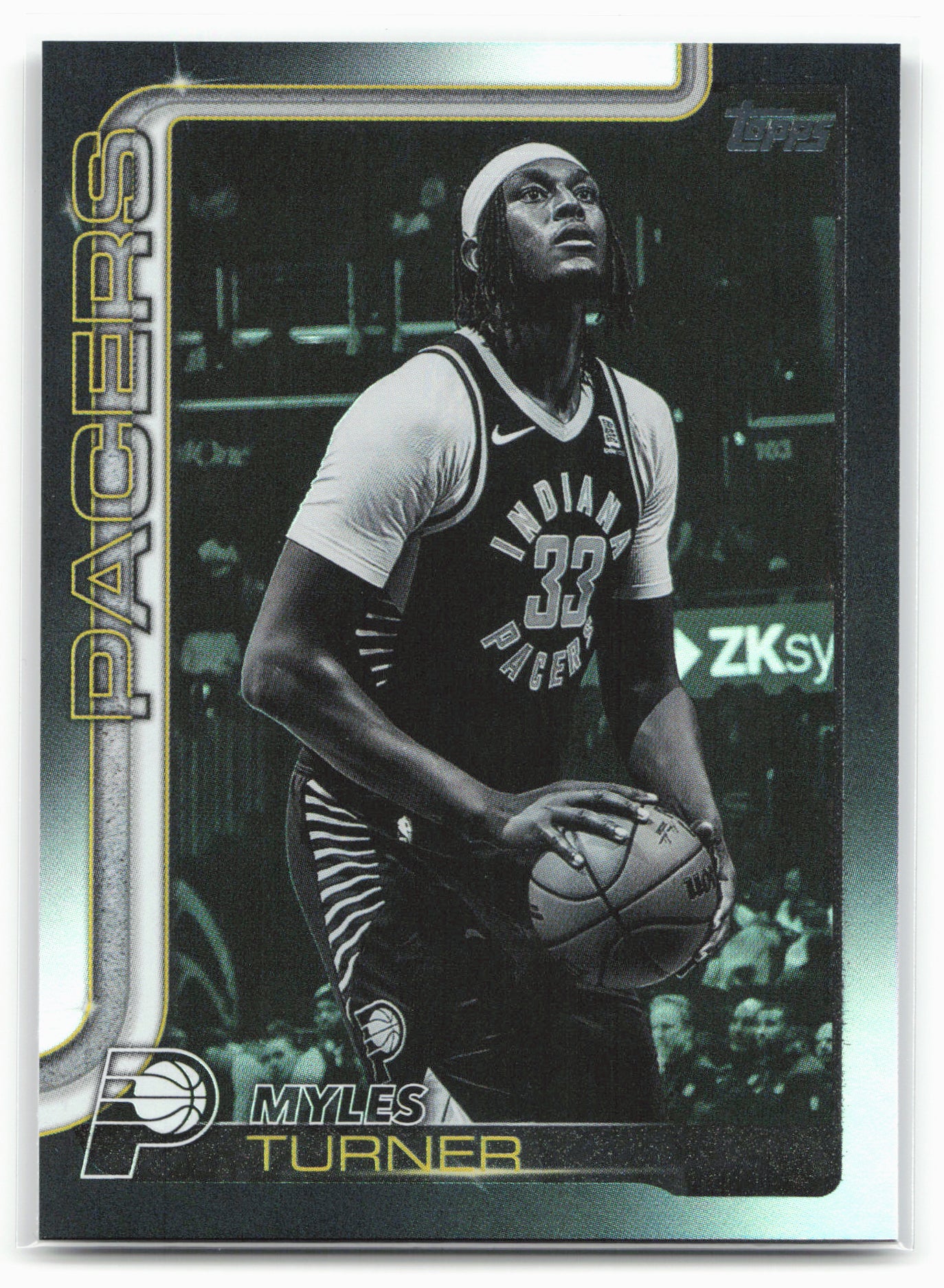 2025-26 Topps #49 Myles Turner Blackout