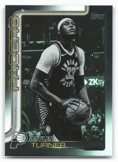 2025-26 Topps #49 Myles Turner Blackout