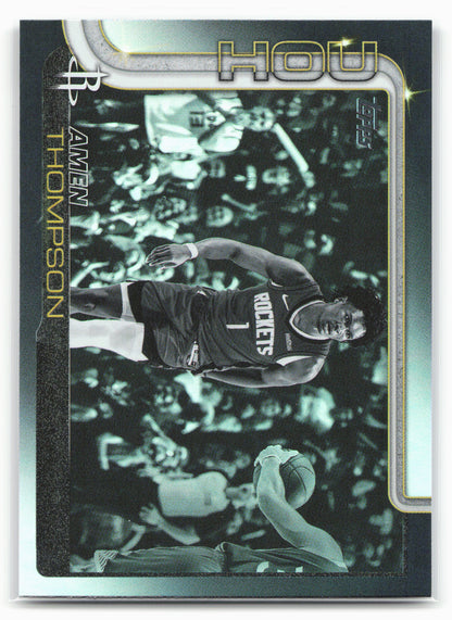 2025-26 Topps #176 Amen Thompson Blackout