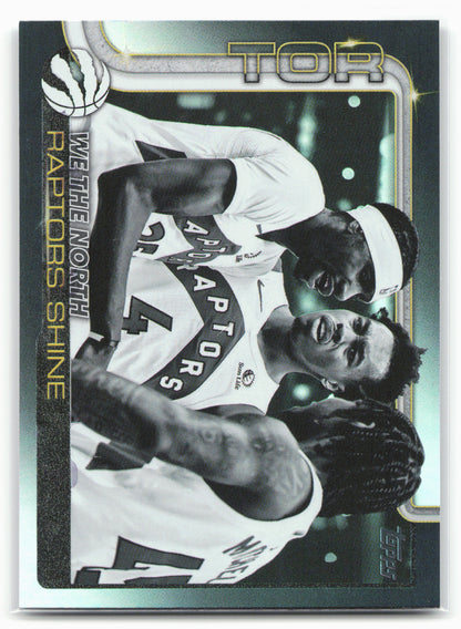 2025-26 Topps #276 We The North: Raptors Shine Blackout