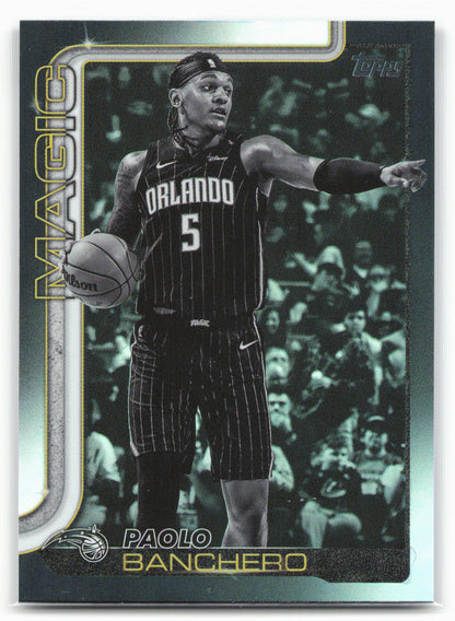 2025-26 Topps #87 Paolo Banchero Blackout