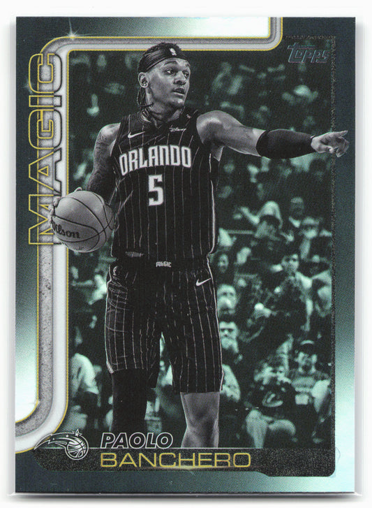 2025-26 Topps #87 Paolo Banchero Blackout