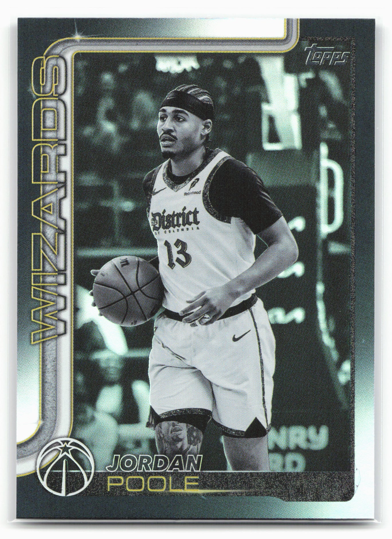 2025-26 Topps #94 Jordan Poole Blackout
