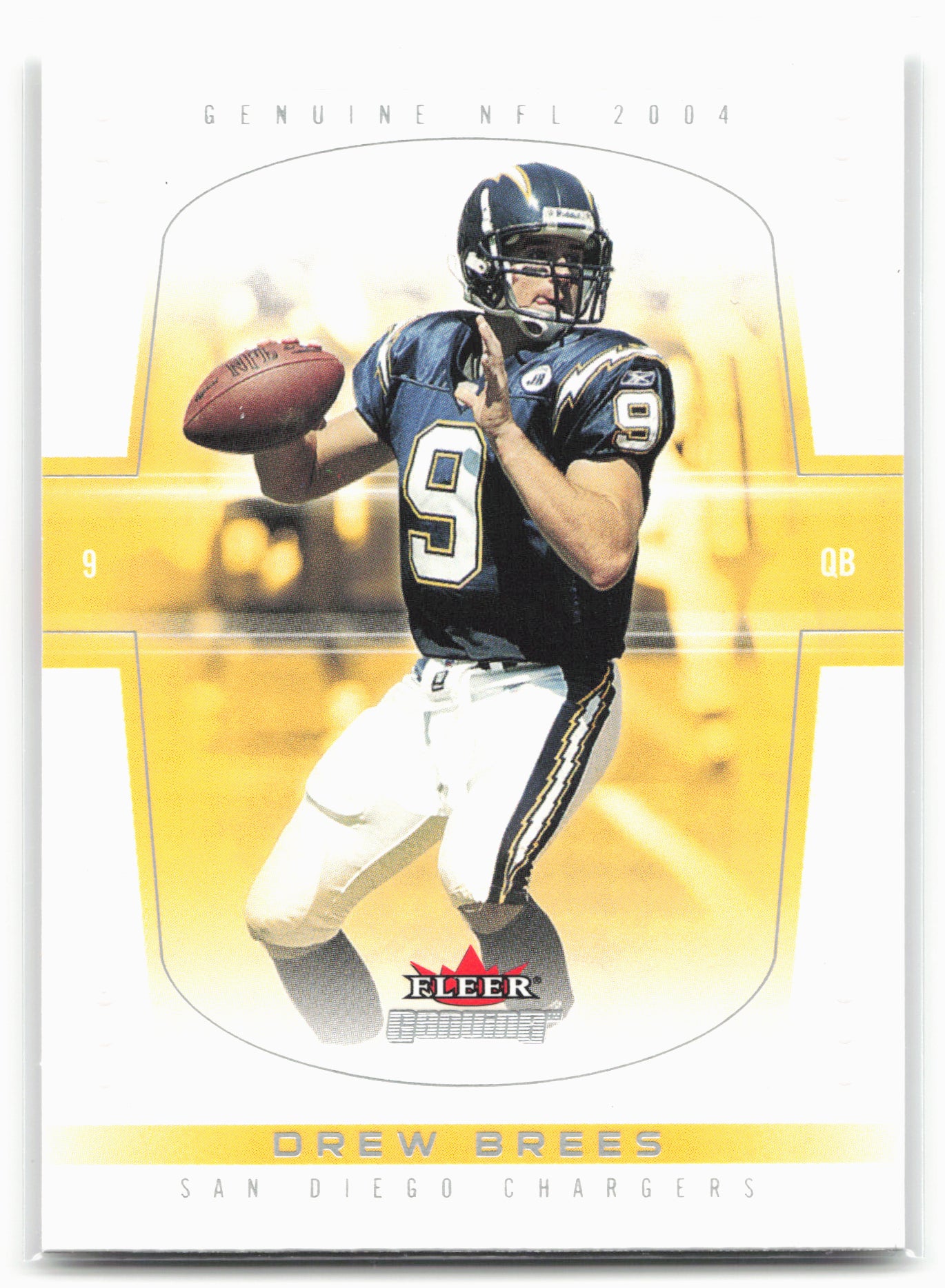 2004 Fleer Genuine #4 Drew Brees