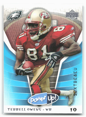 2004 Upper Deck Power Up #73 Terrell Owens