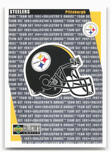 1997 Collector's Choice Pittsburgh Steelers #PI14 Checklist